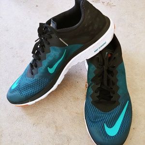 Nike FS Lite Run 3 men's shoes Blue Teal Sz 10.5